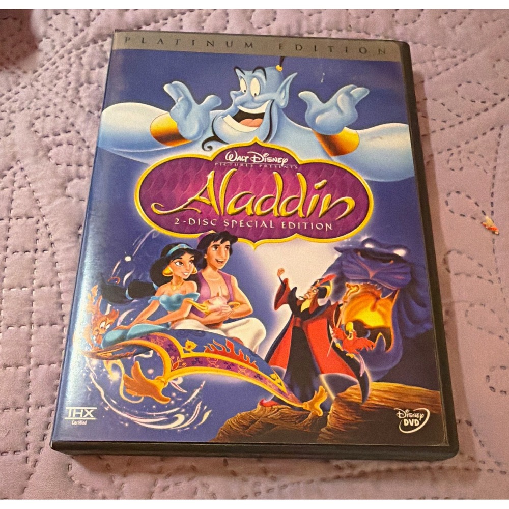 Walt Disney Aladdin Platinum Edition Special Edition 2-Disc DVD G 2004